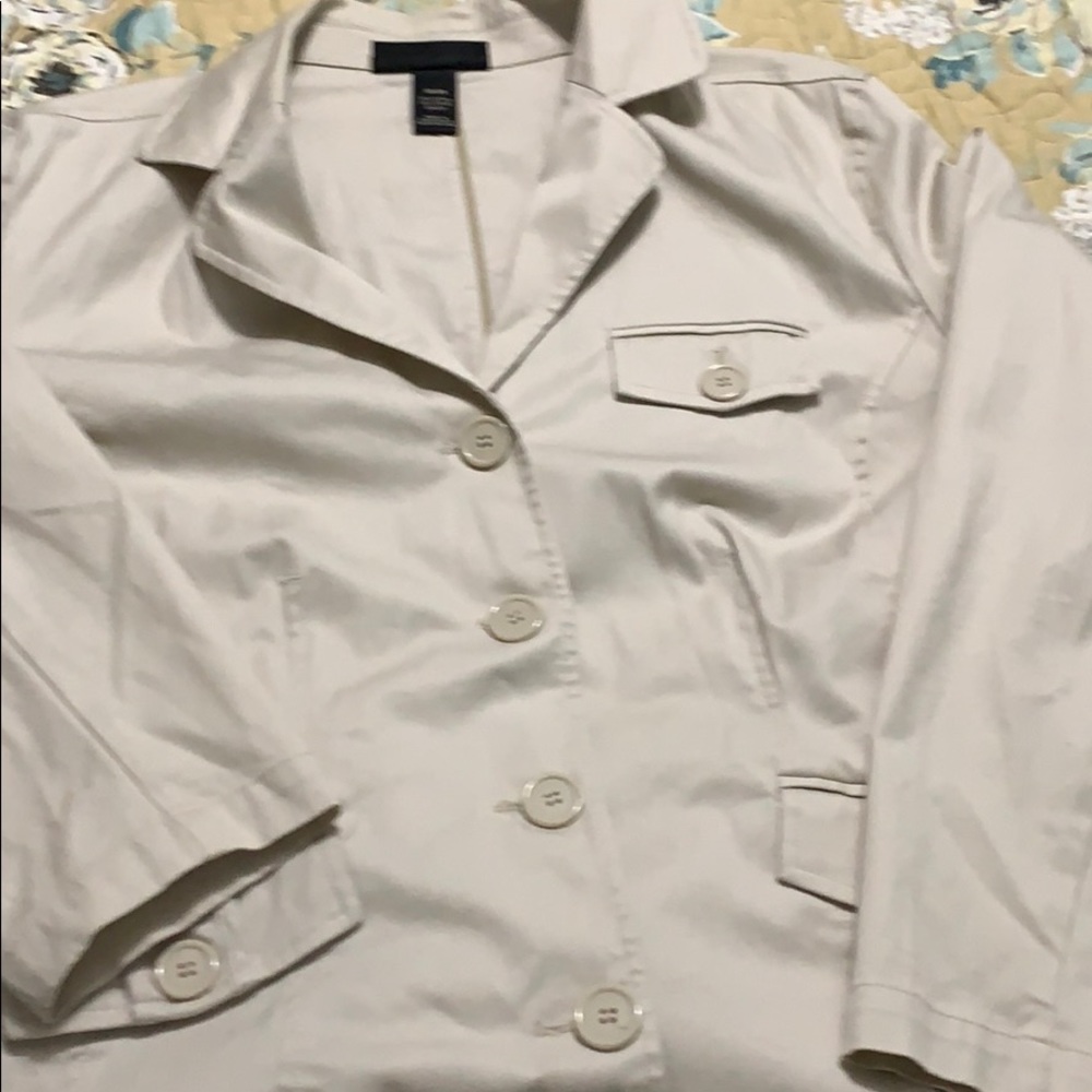 Lane Bryant Khaki Jacket Sz 24W